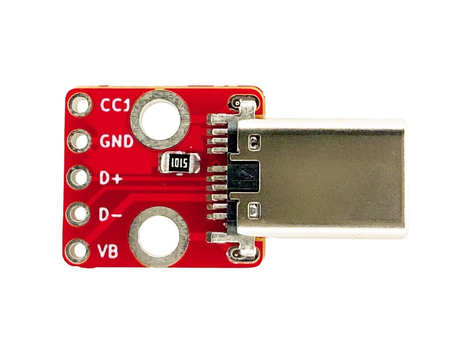 USB-C Plug Breakout Board - Image 1