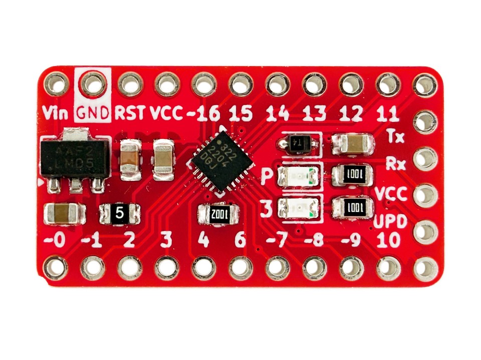 Tineato 3226 - ATtiny Microcontroller Board 3.3V/10MHz - Image 1