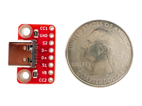 USB-C Female Breakout Board - Image 3