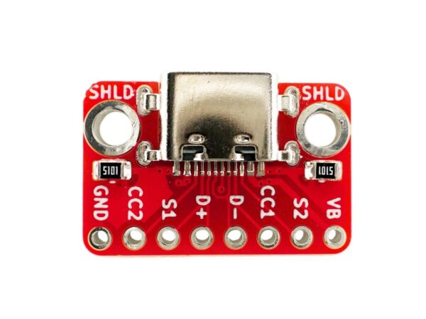 USB-C Female Midmount Breakout Board