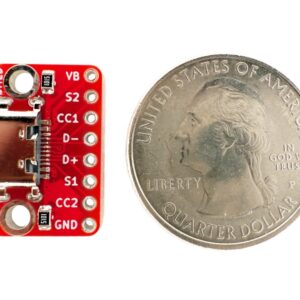 USB-C Female Midmount Breakout Board - Image 3