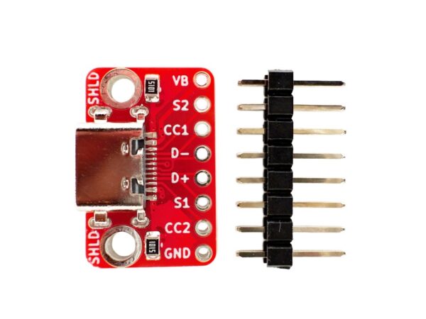USB-C Female Midmount Breakout Board - Image 4