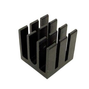 Aluminum Heatsink with Adhesive - 12mm/12mm/12mm - Image 1