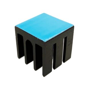 Aluminum Heatsink with Adhesive - 12mm/12mm/12mm - Image 5