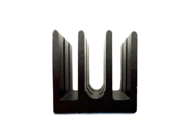 Aluminum Heatsink with Tape - 12mm/12mm/12mm - Image 2