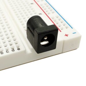 Breadboard Compatible DC Barrel Jack 2.1mm - Image 1