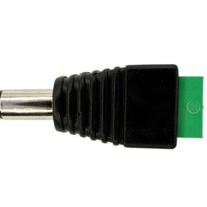 DC Barrel Plug Screw Terminals 2.1mm / Male - Image 2