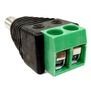 DC Barrel Plug Screw Terminals 2.1mm / Male - Image 4