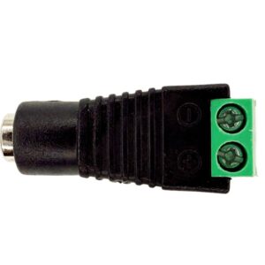 DC Barrel Jack Screw Terminals 2.1mm / Female - Image 1