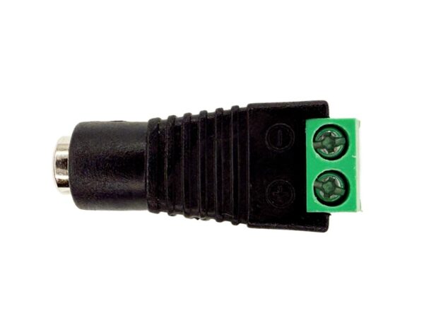 DC Barrel Jack Screw Terminals 2.1mm / Female
