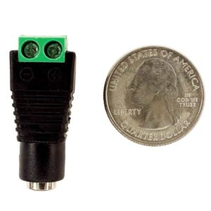 DC Barrel Jack Screw Terminals 2.1mm / Female - Image 3