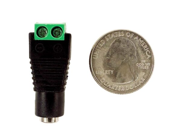 DC Barrel Jack Screw Terminals 2.1mm / Female - Image 3