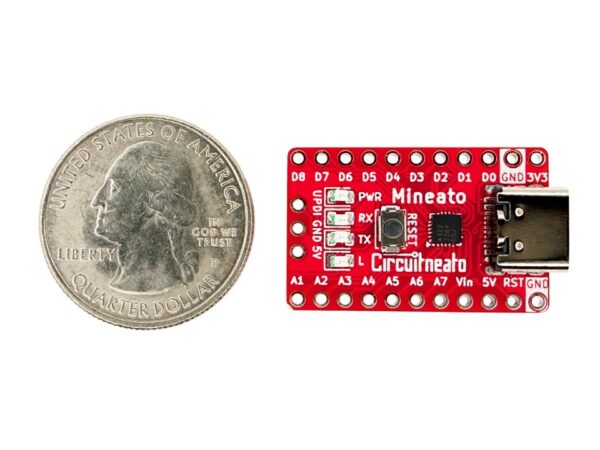 Mineato 3226 - ATtiny Microcontroller Board 5V/20Mhz