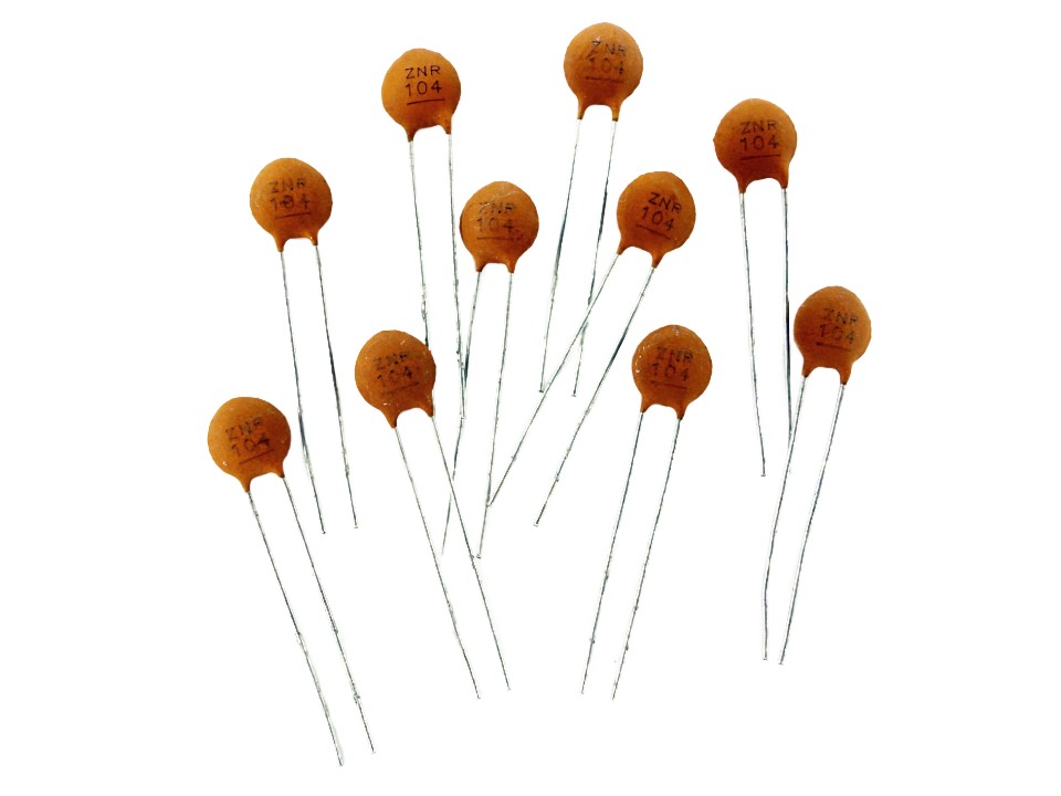 0.1uF Ceramic Capacitors - 10 Pack - Image 1