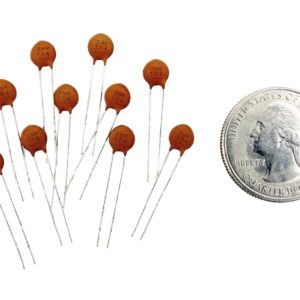 0.1uF Ceramic Capacitors - 10 Pack - Image 2