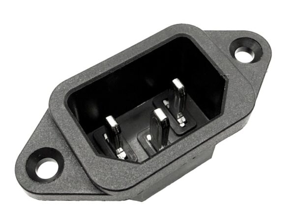 IEC C13 Female Power Supply Connector with Bolts