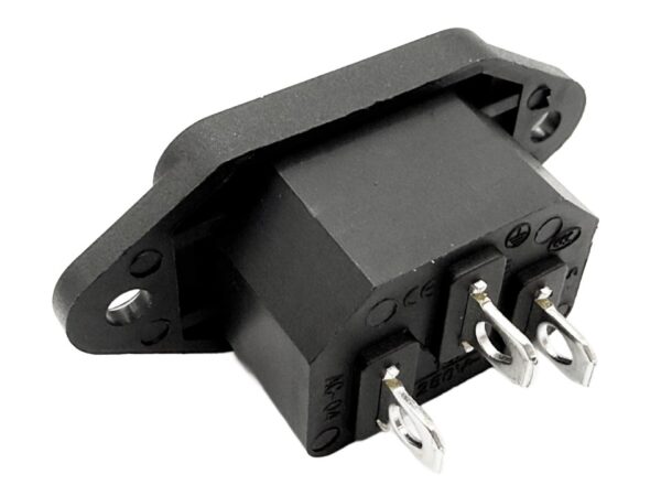 IEC C13 Female Power Supply Connector with Bolts