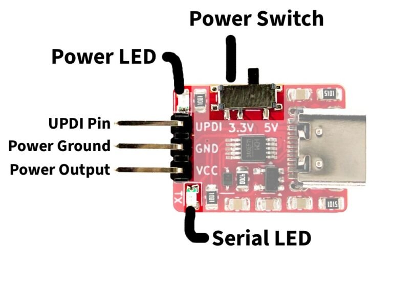 How to Use the UPDI Programmer - Circuitneato Electronics