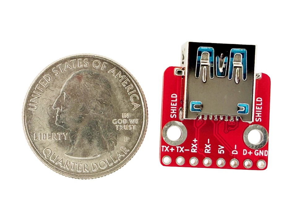 USB-A 3.0 Female Breakout Board - Image 3