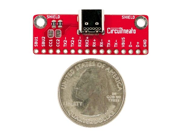 USB-C 3.2 Female Breakout Board