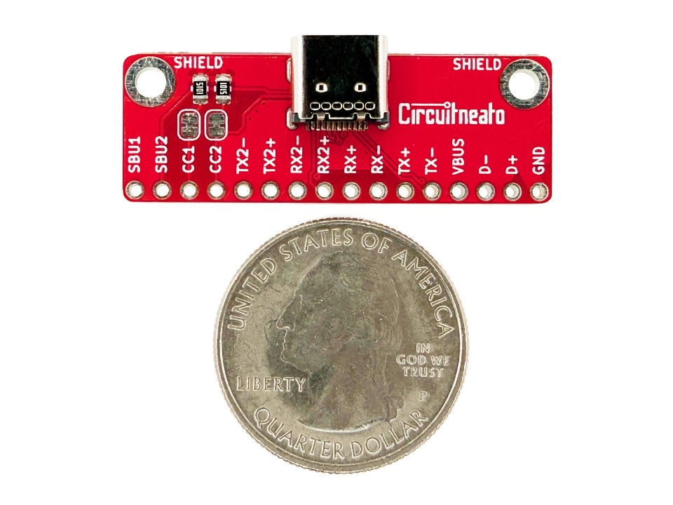 USB-C 3.2 Female Breakout Board - Image 3