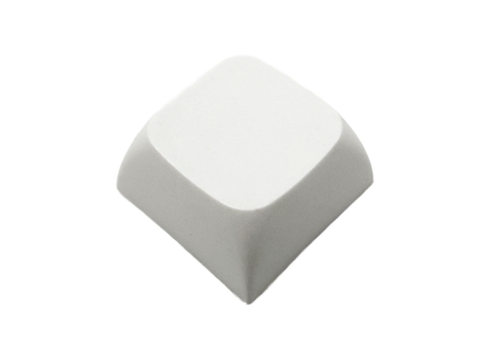 White XDA Keycap - For MX Style Switches - Image 1