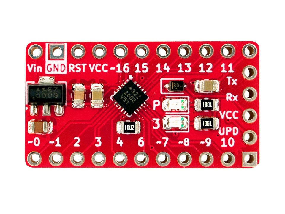 Tineato 3226 - ATtiny Development Board 3.3V/10MHz - Image 1