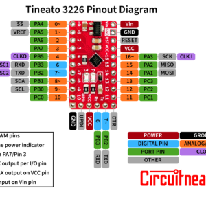 Tineato 3226 - ATtiny Development Board 3.3V/10MHz - Image 6